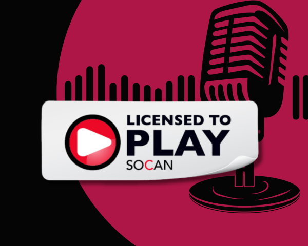 SOCAN Licensed to Play 2025